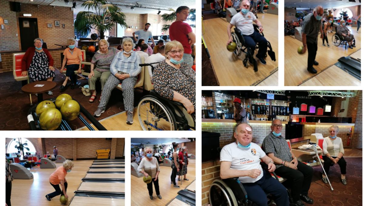 Les résidents au bowling de Laval