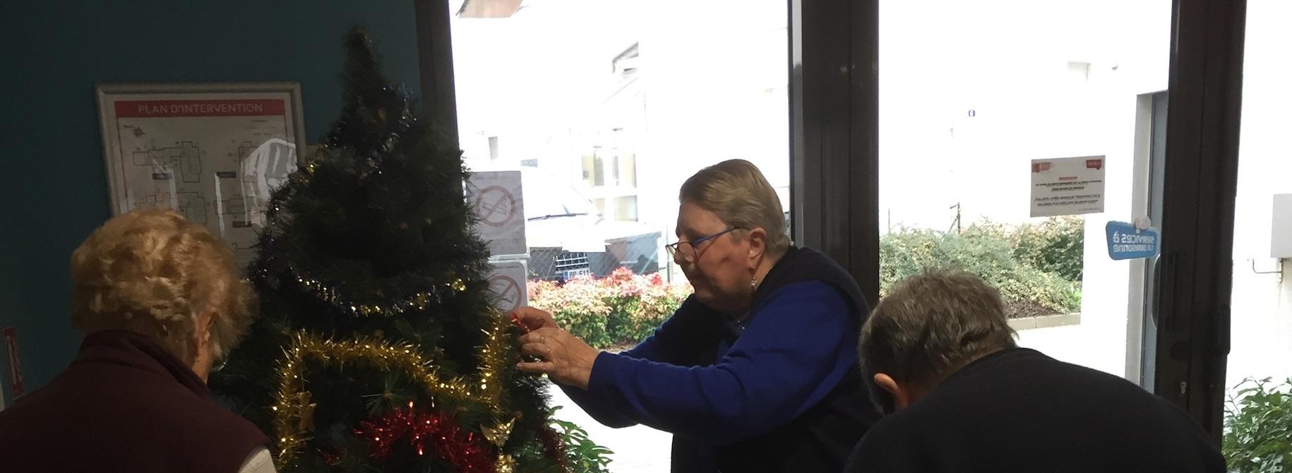 La résidence Les Bois Précieux fait son sapin de Noel