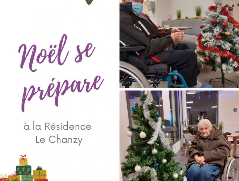 Préparation de Noël à la Résidence VIVRE ADOM Le Chanzy