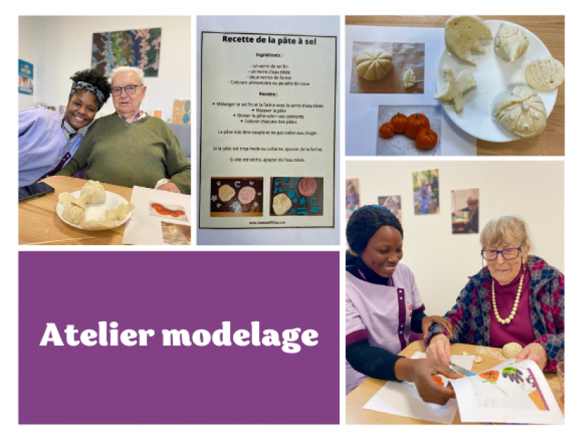 atelier modelage